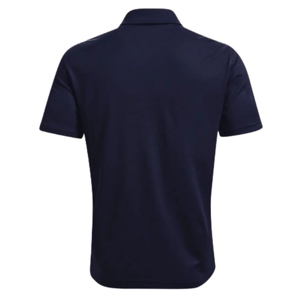 Under Armour  Men's M   Polo   Moisture Wicking   Shirt   Navy Blue - Picture 3 of 9